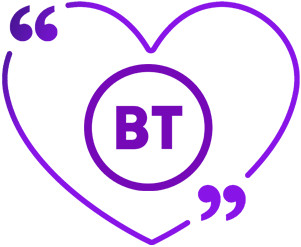 BT review logo